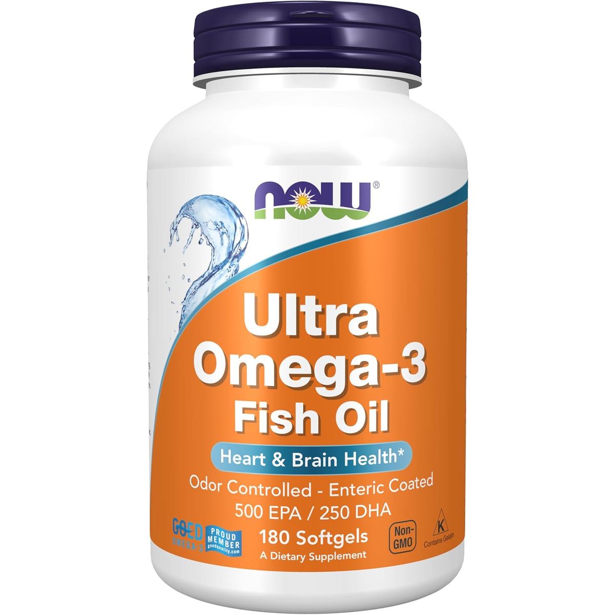 NOW - NOW ultra omega 3 (EPA) 500 mg  (DHA) 250 mg
