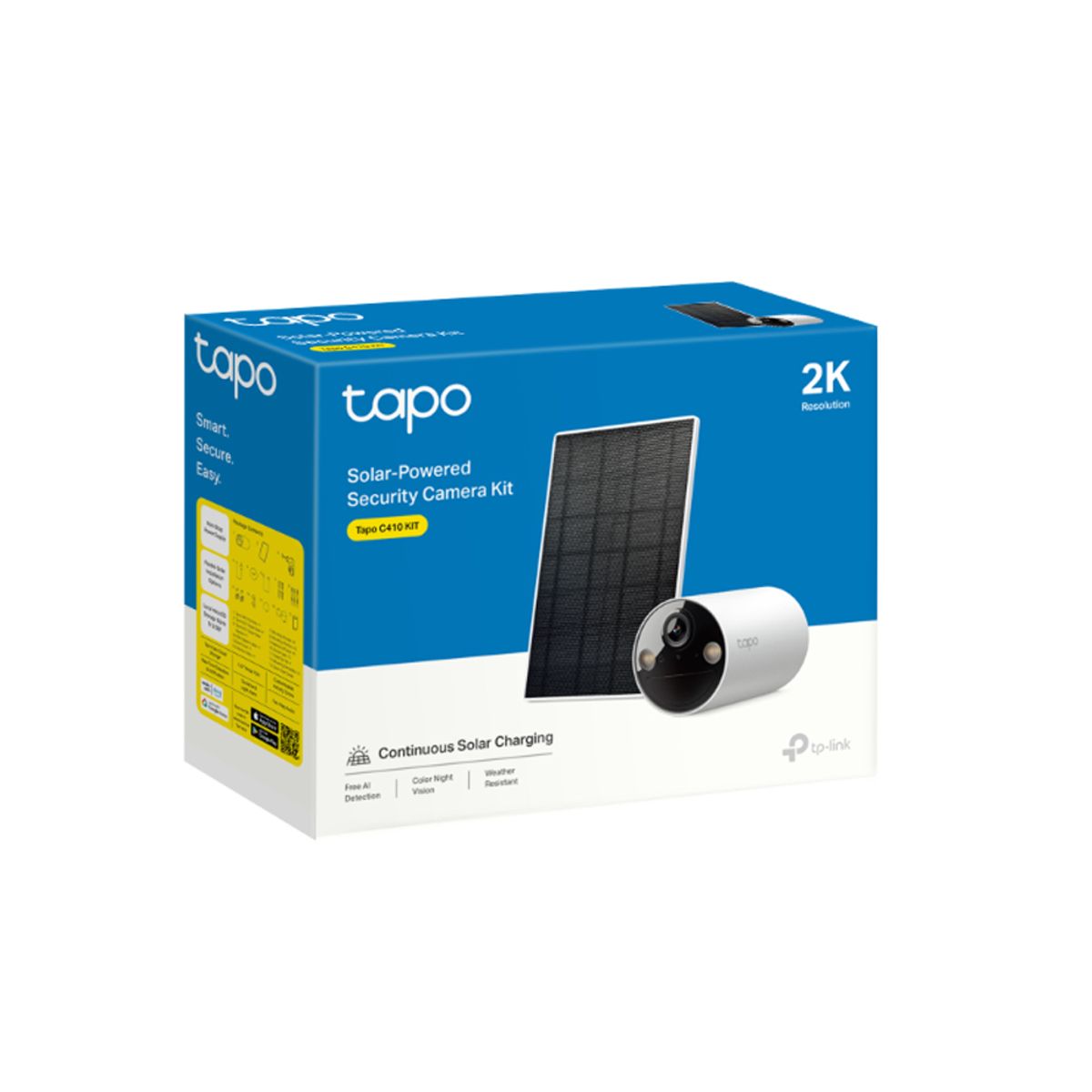 VARIOS - Cámara Wifi Tp-Link Tapo C410-Kit - Visión Nocturna, 1080P, 130° - Seguridad Inteligente P