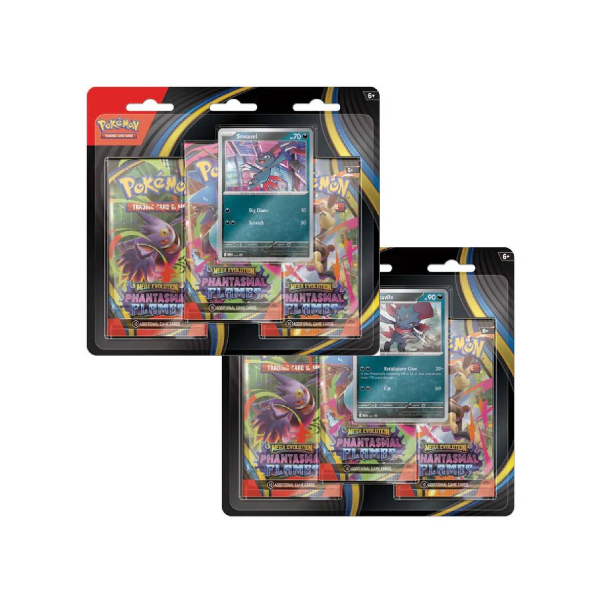 POKEMON - Pokemon TCG Phantasmal Flames 3 Pack Español C/u