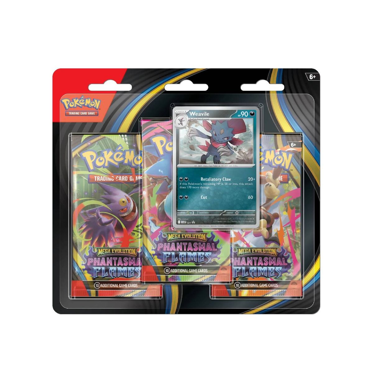 POKEMON - Pokemon TCG Phantasmal Flames 3 Pack Español C/u
