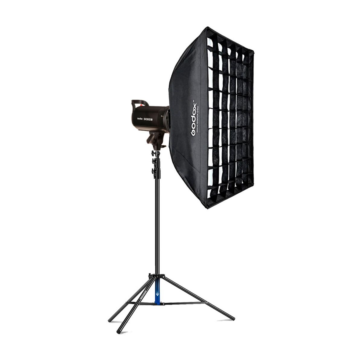 GODOX - Combo Flash Godox SK300II-V + Parante + Softbox FW70100