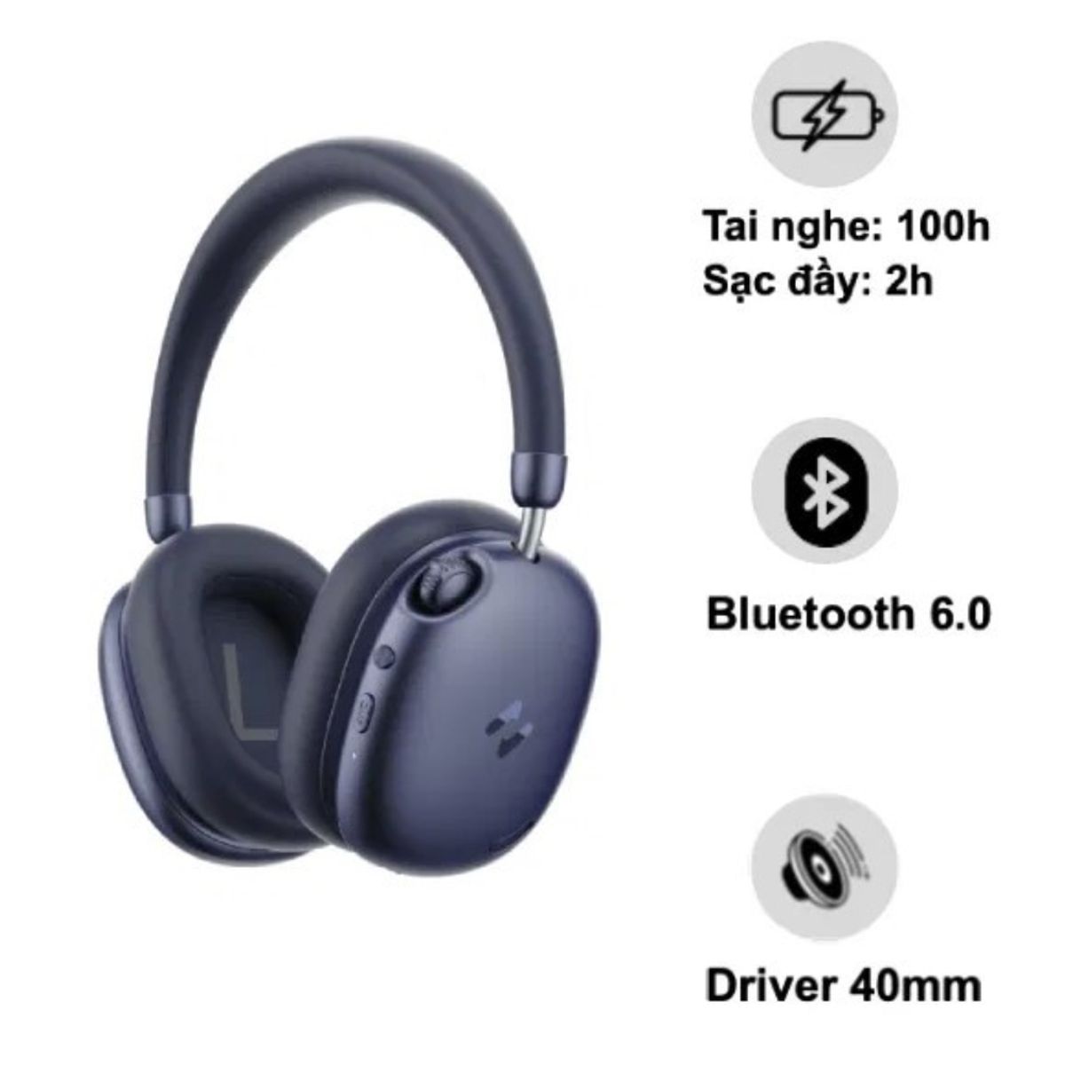 HAVIT - Audífonos Bluetooth HAVIT Space S1 H670BT  Azul