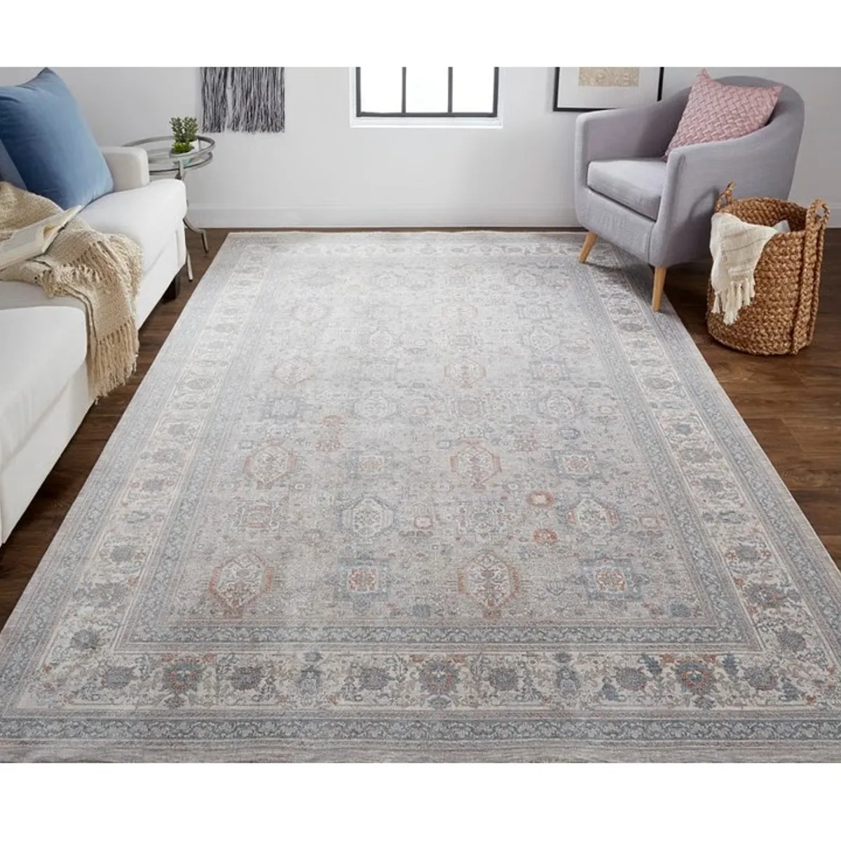 Alfombra Turkey Marquette Gray Multi 300x201, marca NATHAN - Foto 2