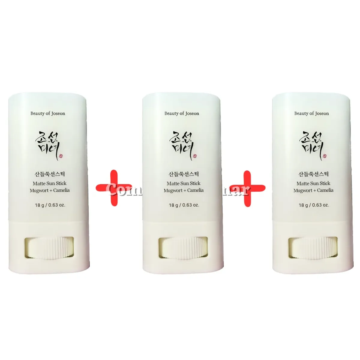 BEAUTY OF JOSEON - 3 Beauty of Joseon Matte Sun Stick Mugwort + Camelia SPF50 PA++++