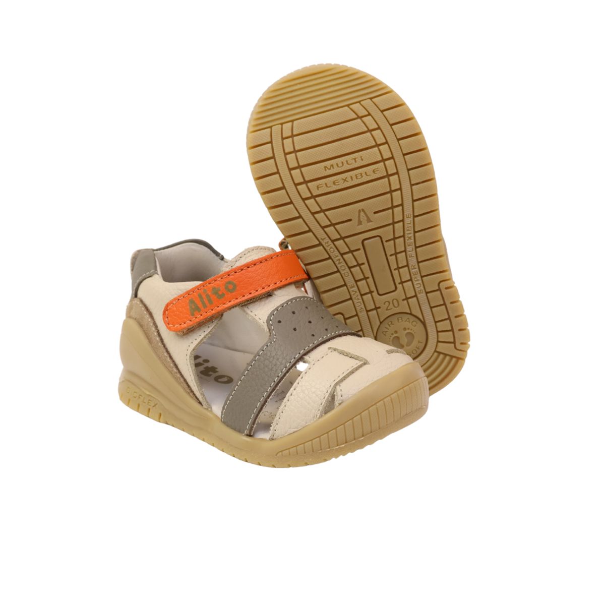 CALZADOS ALITO - Sandalias de cuero niño 06083