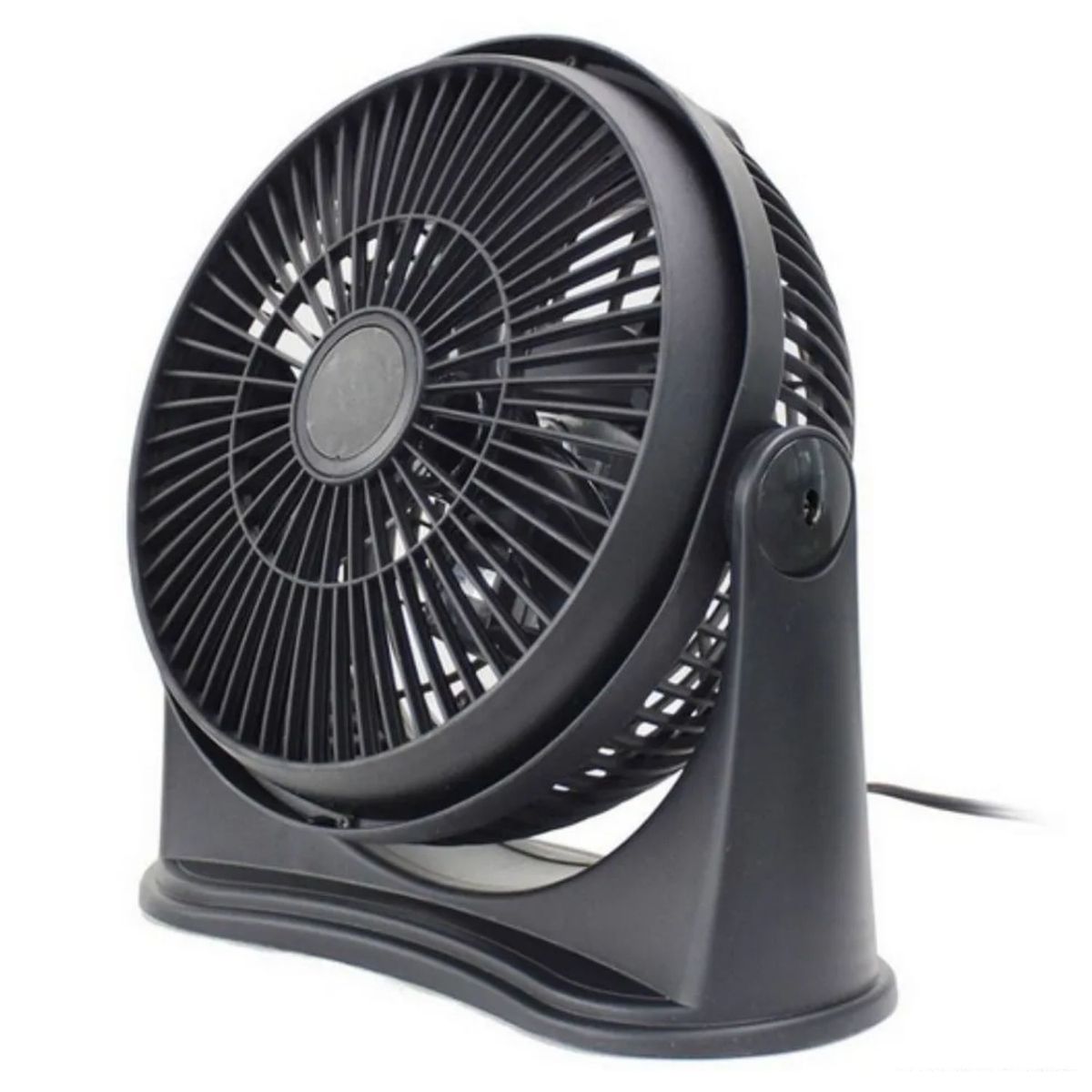 GENERICO - Ventilador de Mesa Ciclon 8 pulgadas 03 Velocidades Negro