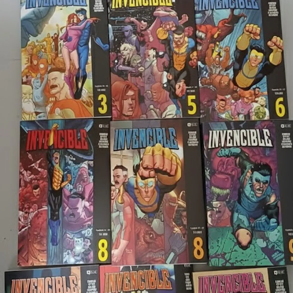 GENERICO - INVENCIBLE (Colección completa, números del 1 al 12) generico