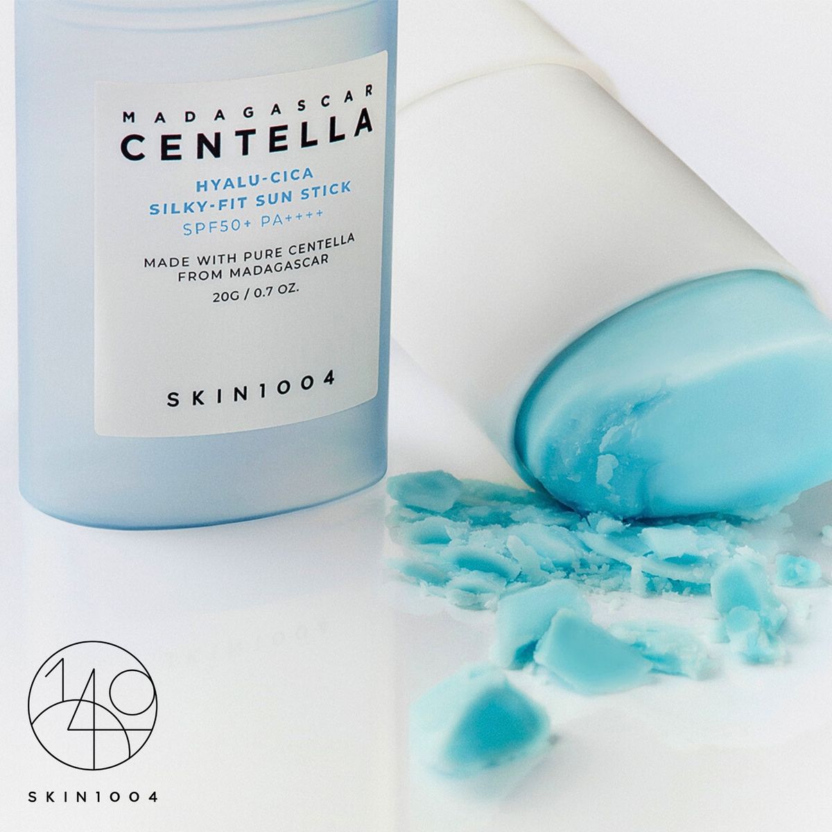 SKIN1004 - Protector Solar en Barra Piel Deshidratada Hyalu-Cica Silky Fit Sun Stick 20gr