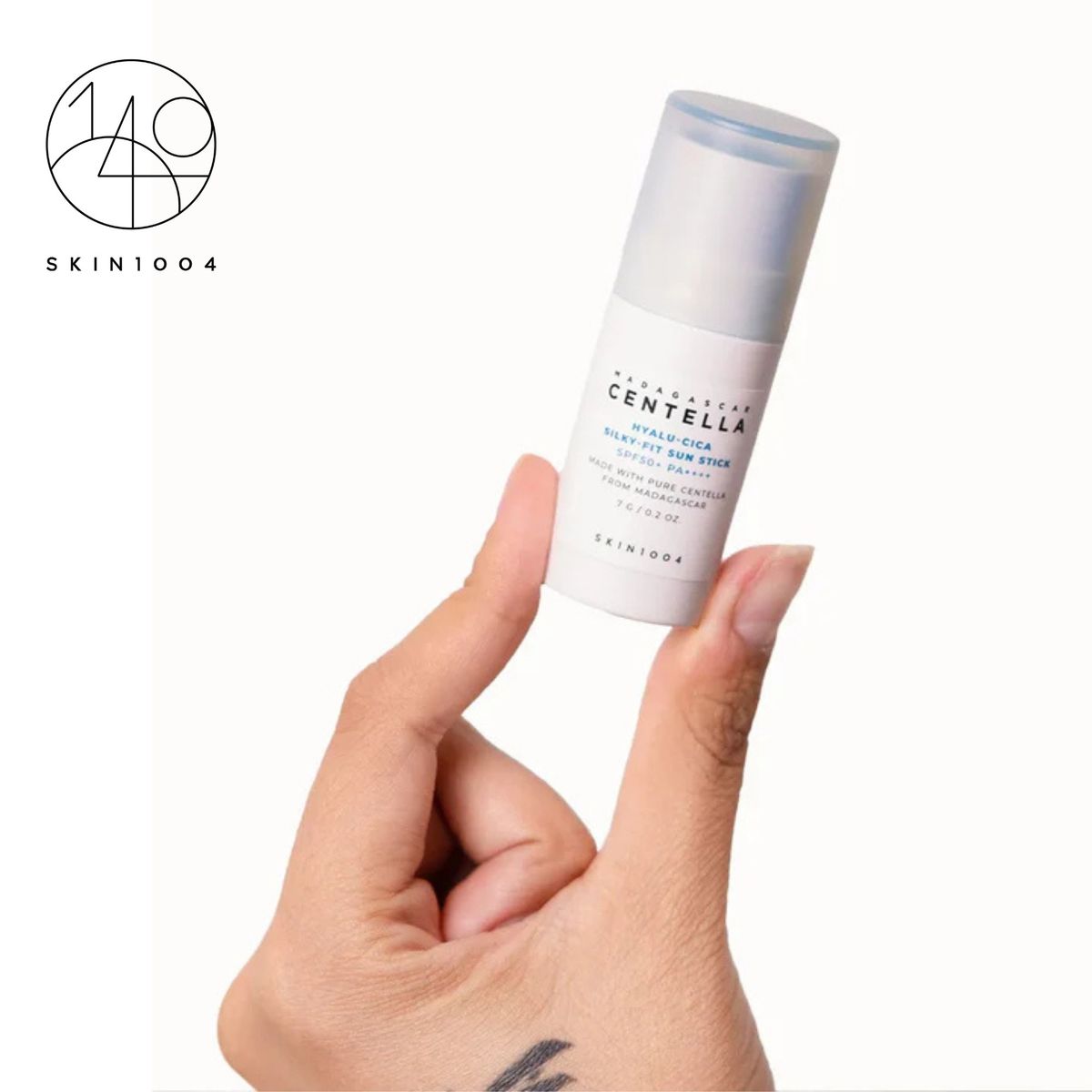 SKIN1004 - Mini Protector Solar en Barra Piel Deshidratada Hyalu-Cica Silky Fit Sun Stick 7gr