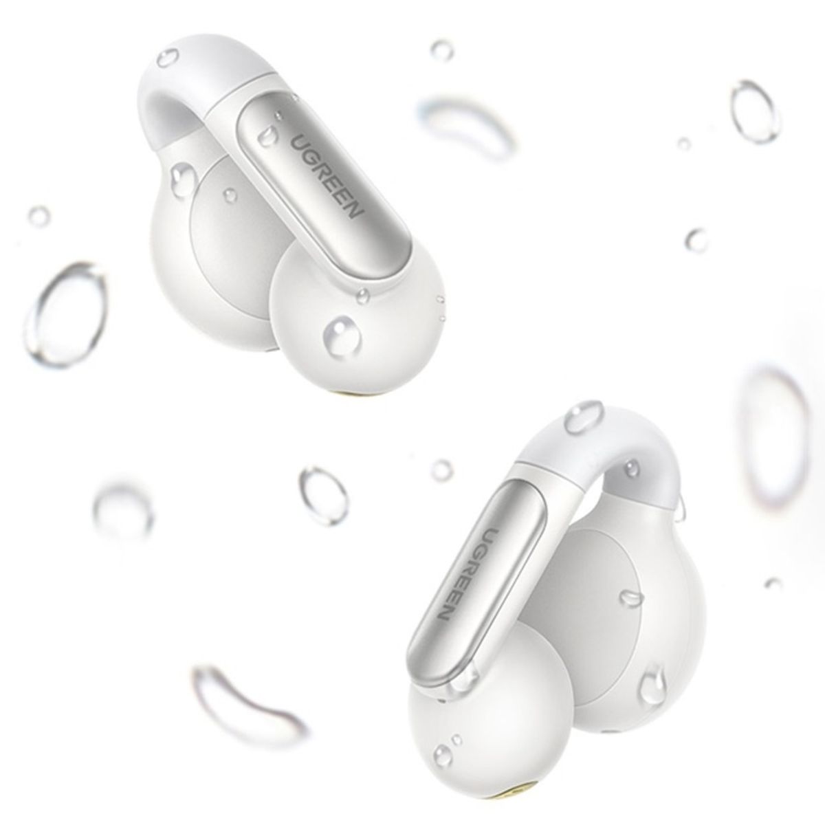 UGREEN - Auriculares HiTune S5 IPX5 TWS Bluetooth 5.4 Wireless Headphones White Ugreen WS210 - 45761