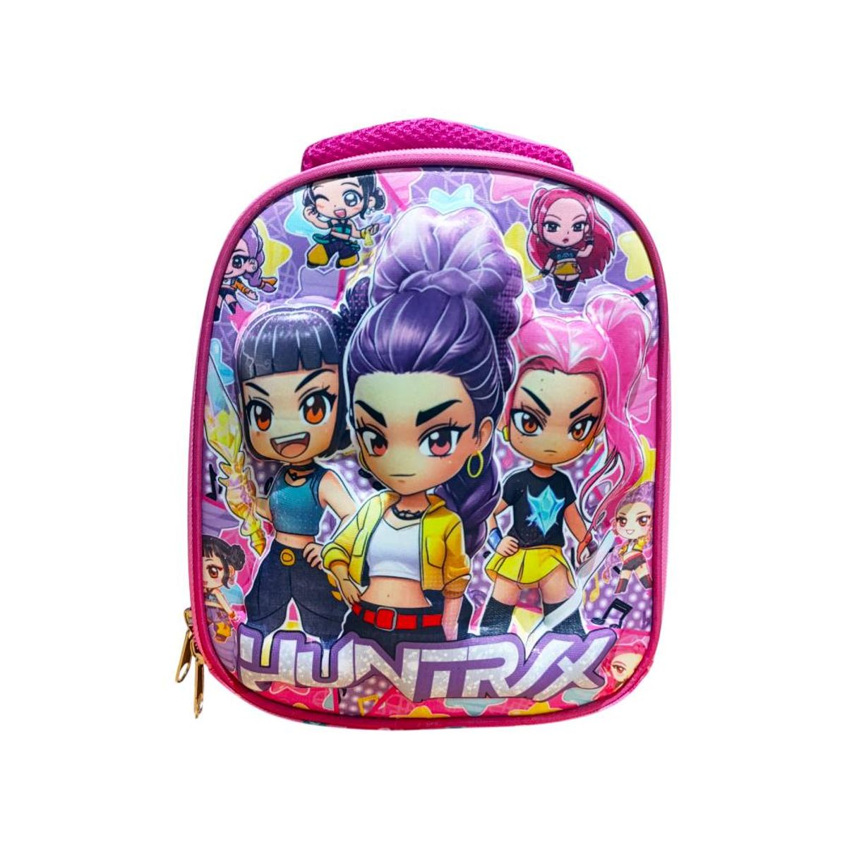 GENERICO - Lonchera Alto Relieve K-pop Kpop Demon Hunters termica