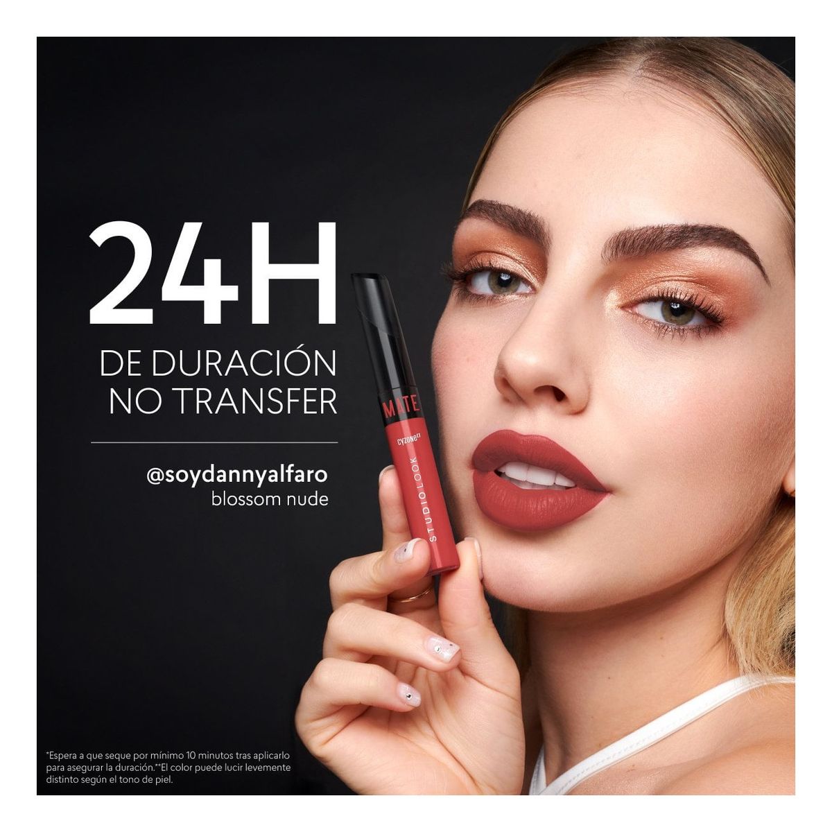 CYZONE - LABIAL MATE LÍQUIDO studio look cyzone blossom nude
