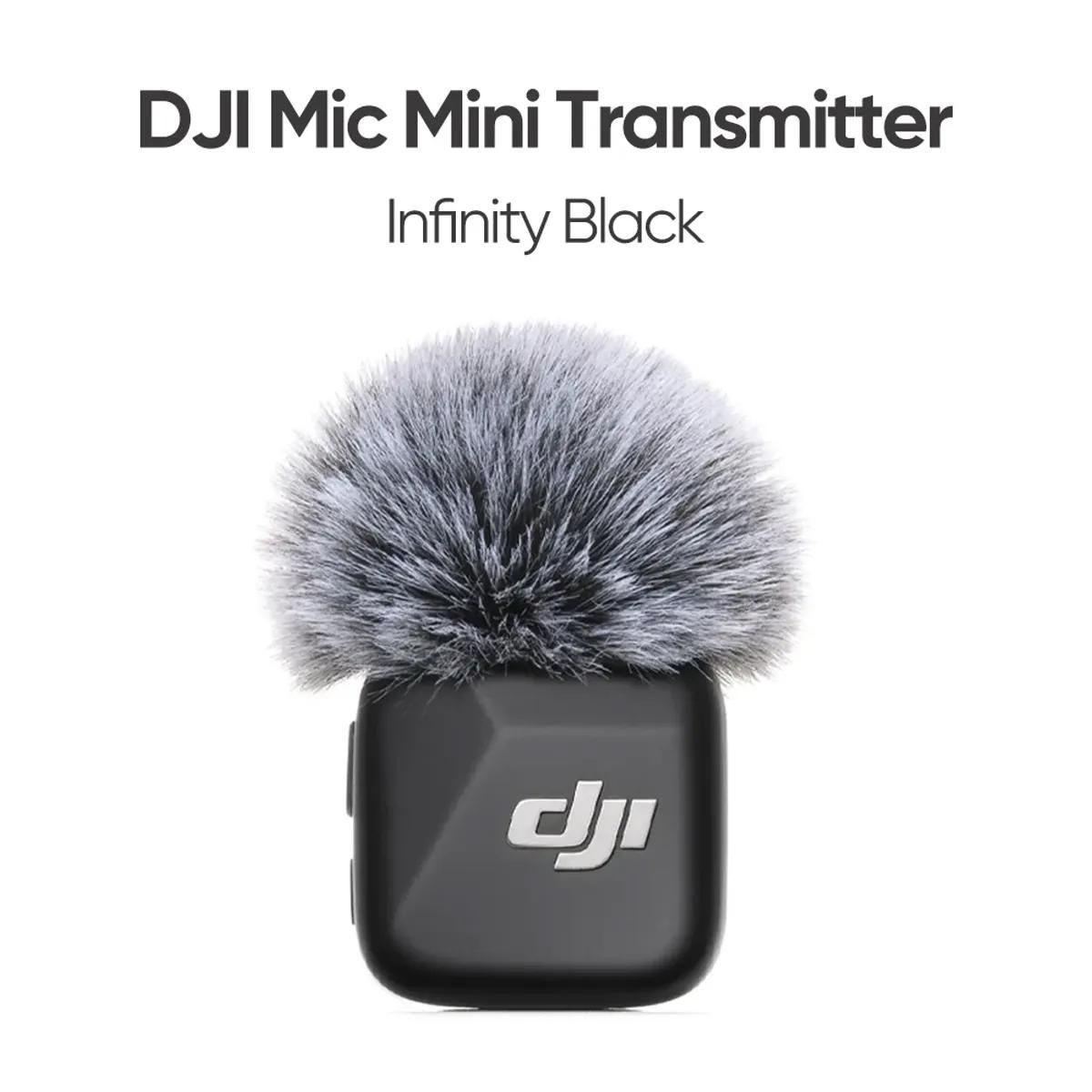 DJI - DJI Mic Mini transmisor de micrófono negro infinito - Reacondicionado Casi Nuevo