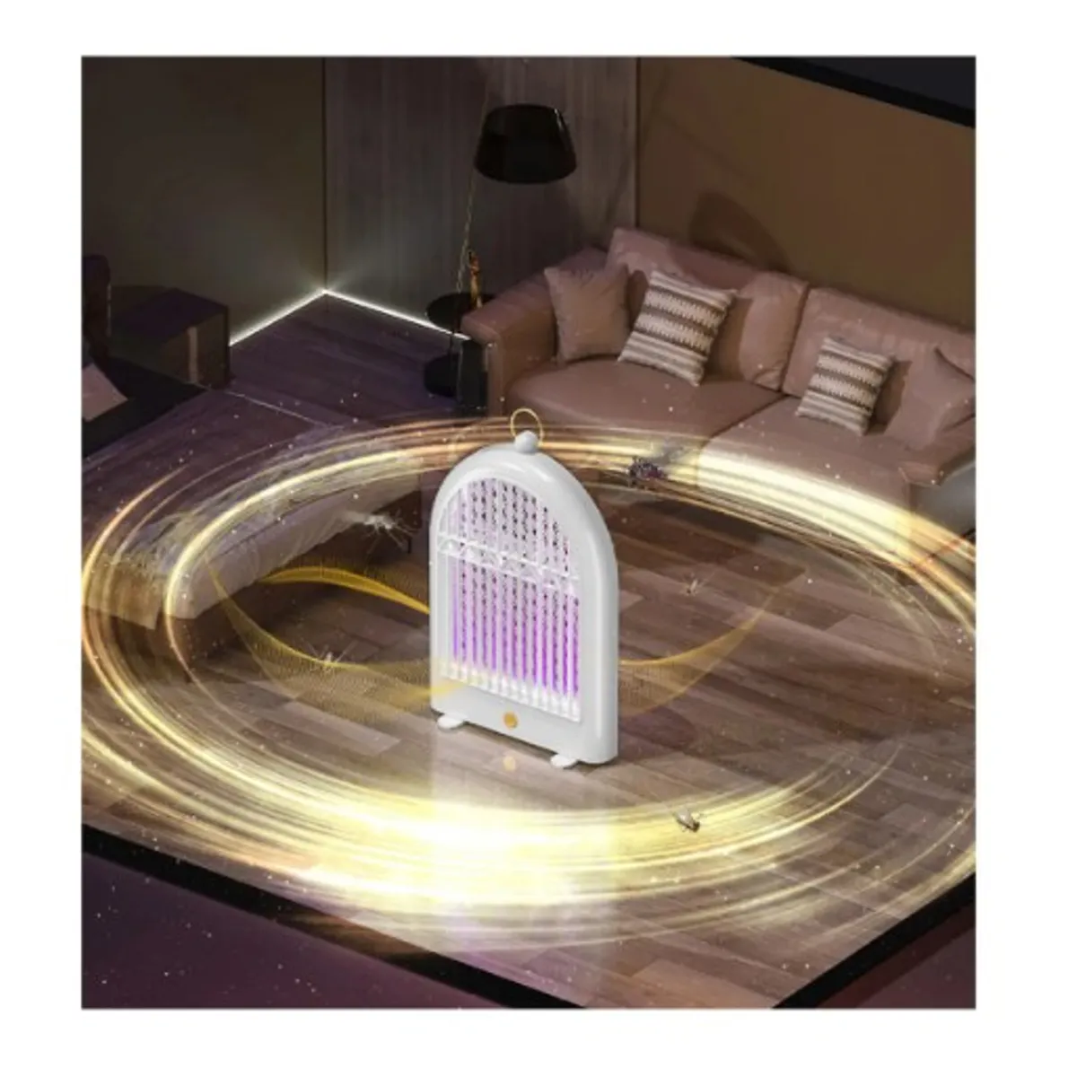 GENERICO - Farol Lámpara  Mosquitos  Led Violeta Calidad Recargable