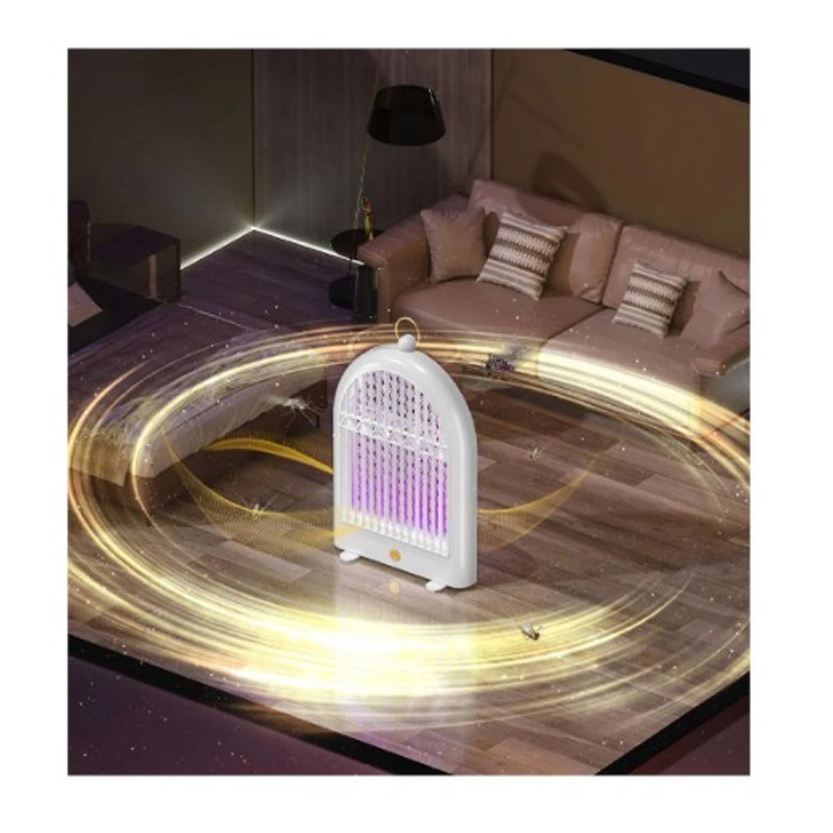 GENERICO - Farol Lámpara  Mosquitos  Led Violeta Calidad Recargable