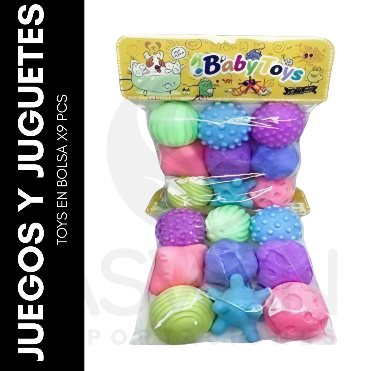 GENERICO - TOYS EN BOLSA X9 PCS