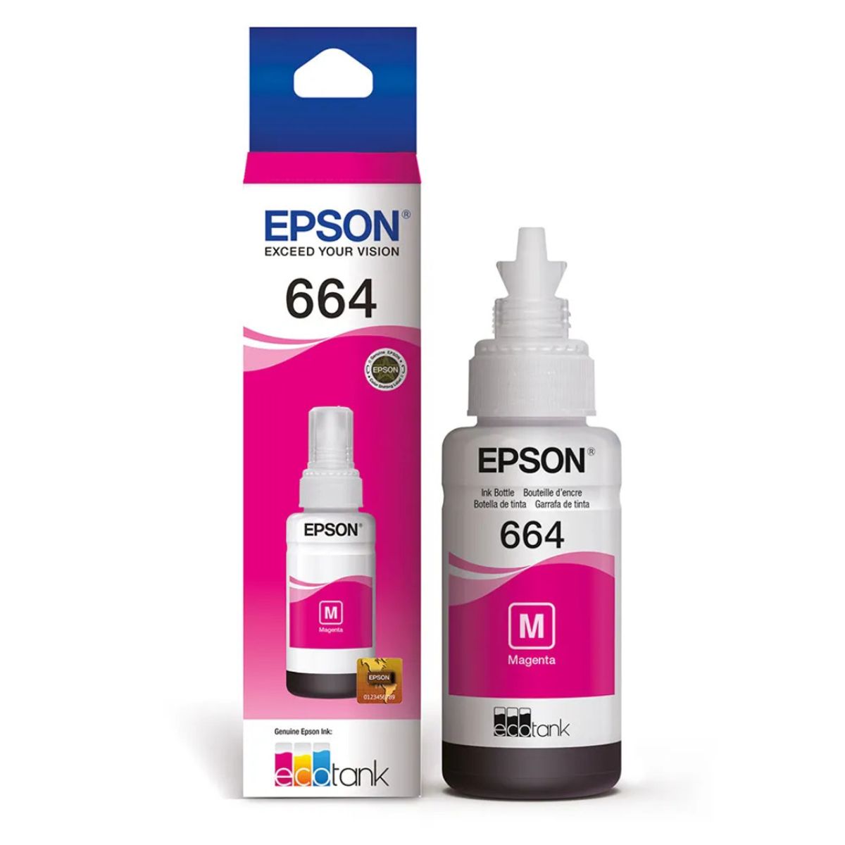 EPSON - Tinta de Impresion Epson T664320 Magenta