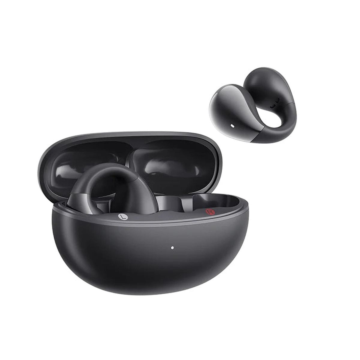 Qcy - QCY - Auriculares Deportivos Crossky C30S Open Ear con Clip - Negro