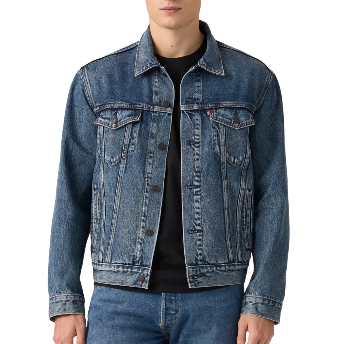 LEVIS - Casaca Hombre The Trucker Jacket Azul Levis