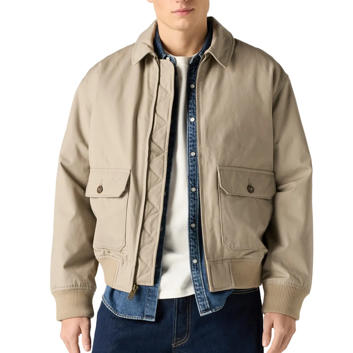 LEVIS - Casaca Hombre Cortland Jacket Café Levis