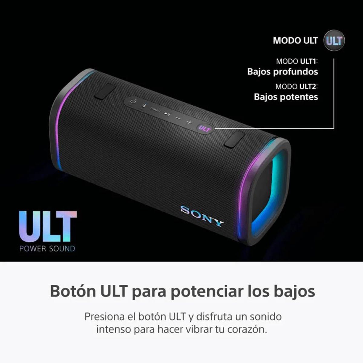 SONY - Parlante para fiesta Sony SRS-ULT50 ULT FIELD 5 Negro