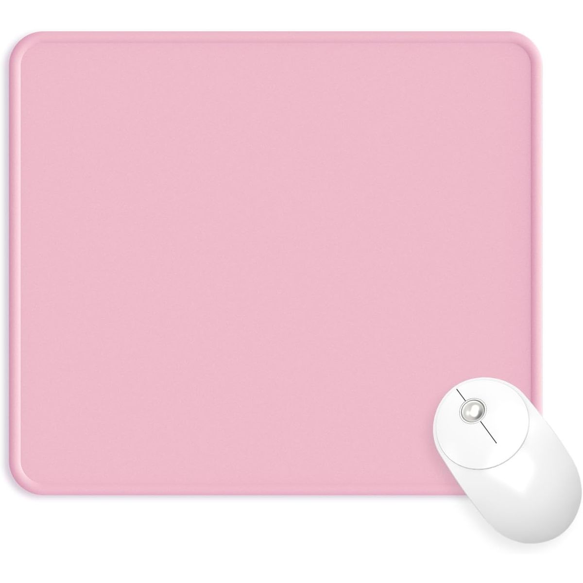 GENERICO - Mouse Pad Cuadrado 20x23cm - Rosado