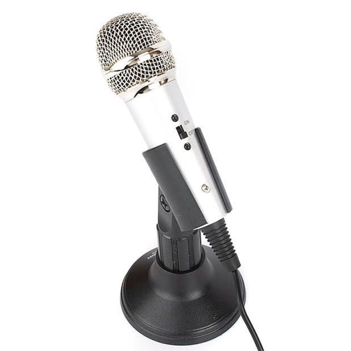 HALION - MICROFONO PEDESTAL PARA COMPUTADORAS HALION TM-300 SILVER