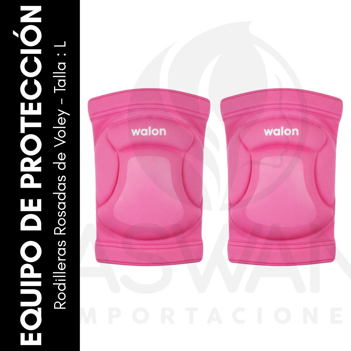 Rodilleras Rosadas de Voley - Talla  L, marca GENERICO - Foto Principal
