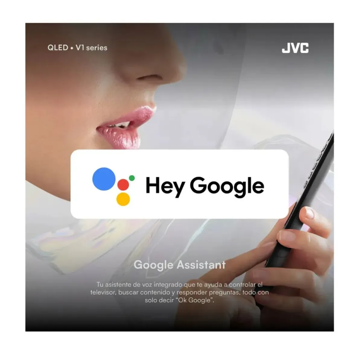GENERICO - Televisor JVC 40 FHD QLED Google TV- LT-40KB758