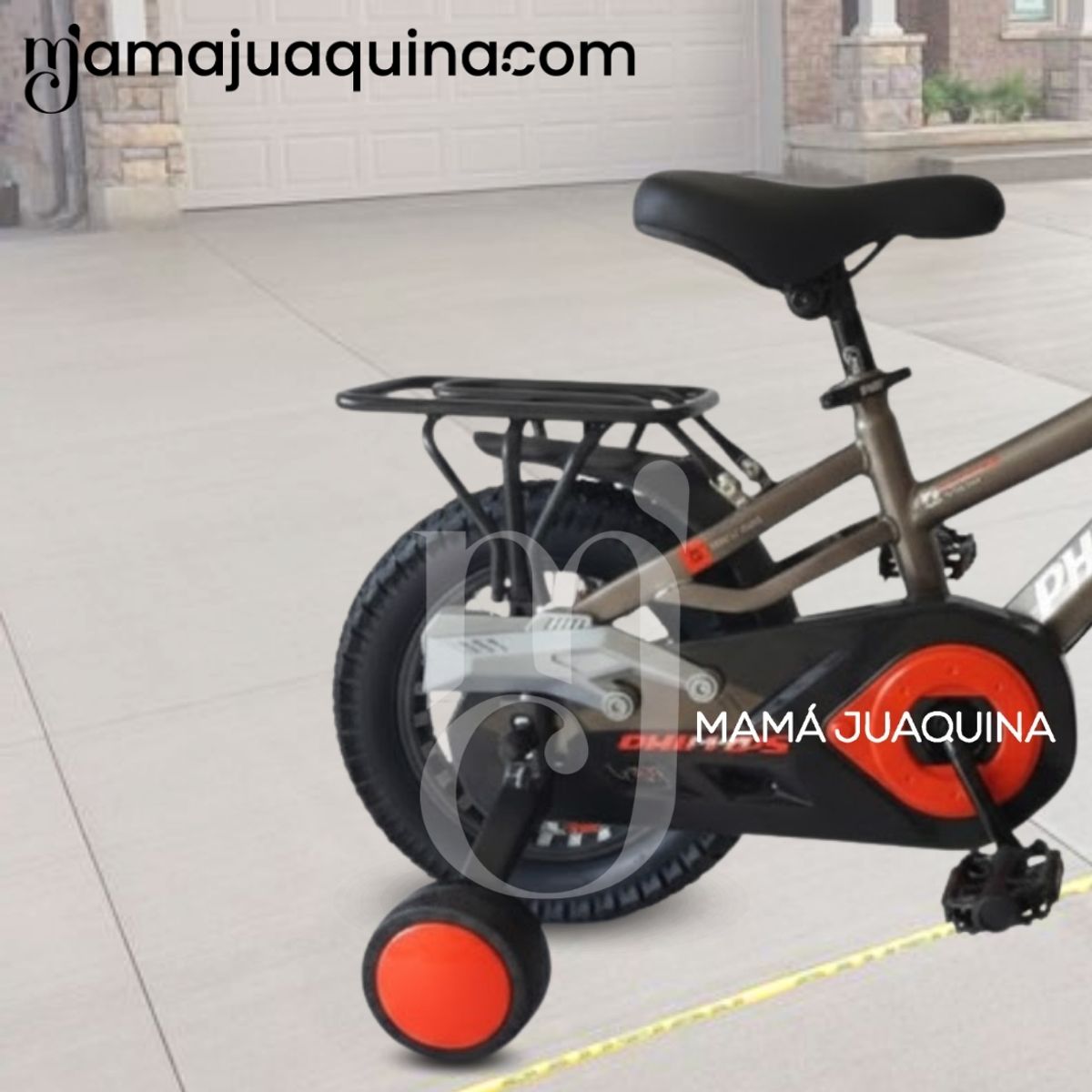 PHILIPS - Bicicleta Deportiva Aro 12 «PHINES II» para Niños Coffee