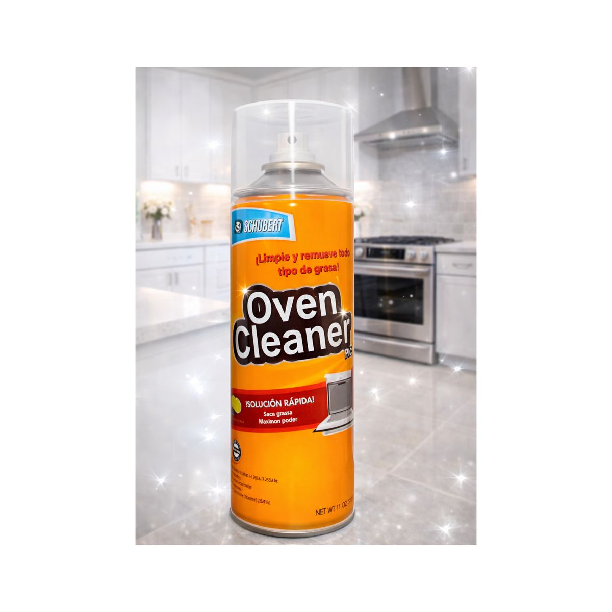 SCHUBERT - SOLUCIÓN RÁPIDA SACA GRASA X2 UND SCHUBERT 450ML - OVEN CLEANER PRO