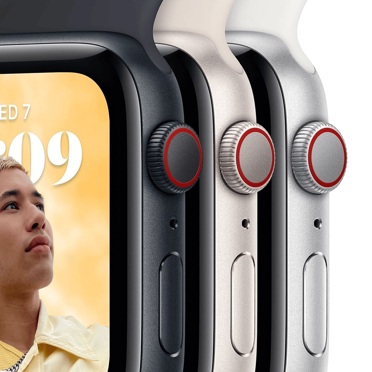 APPLE - Apple Watch SE2 44mm 32GB GPS Medianoche Seminuevo Grado A