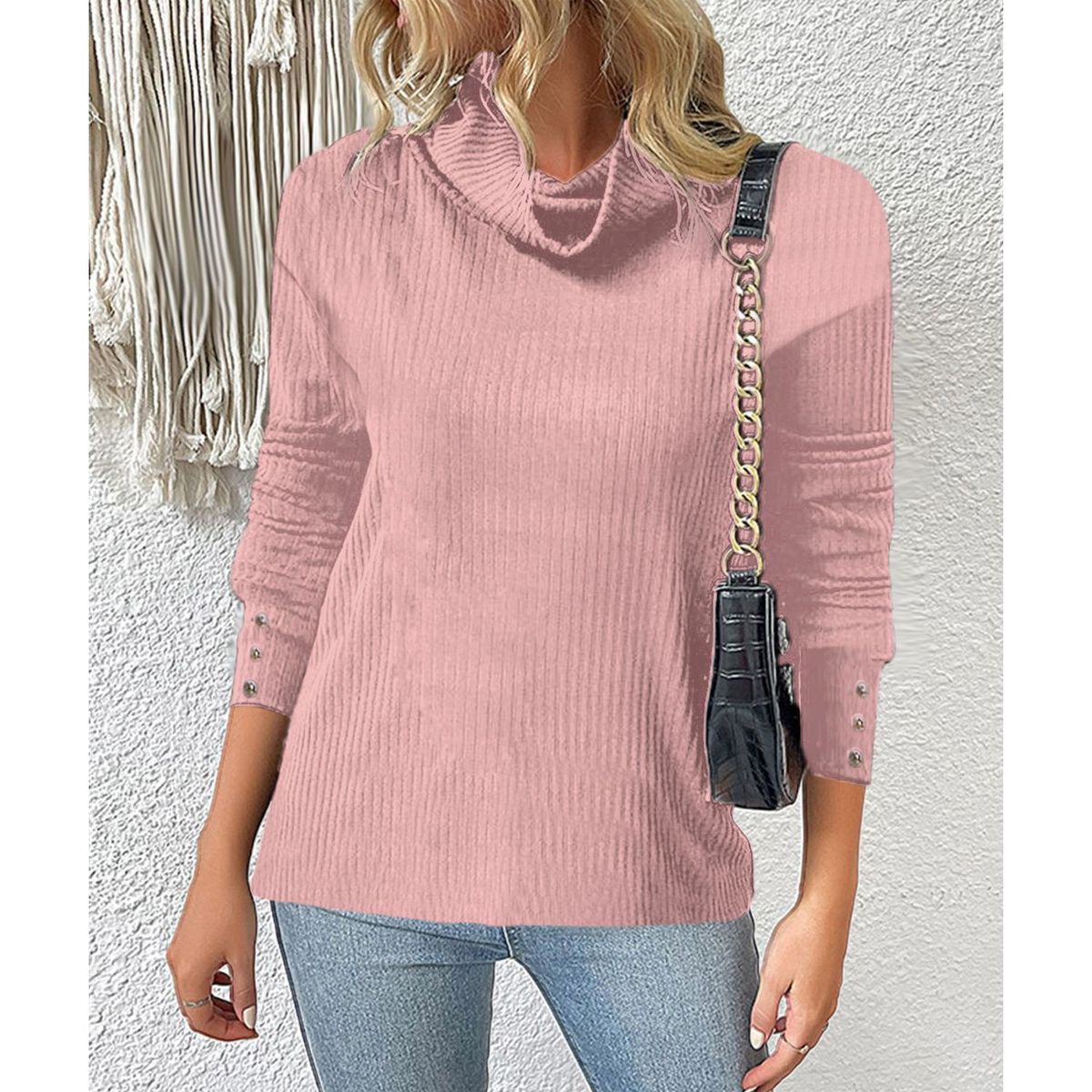 TIOZONEY - Suéter de mujer de invierno