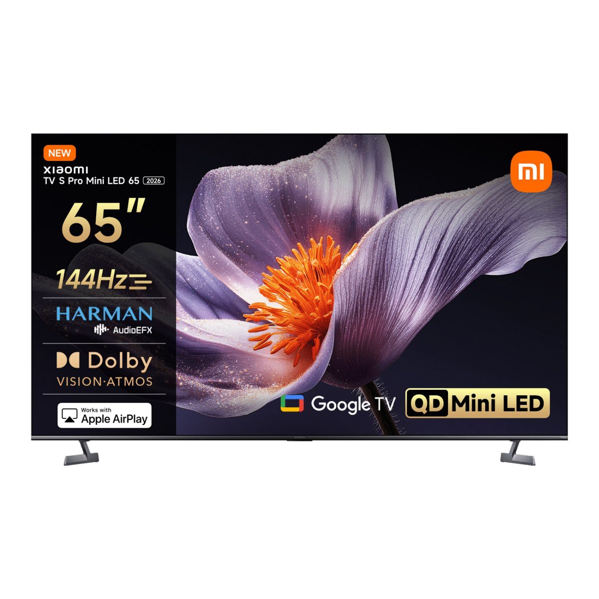 XIAOMI - Televisor inteligente Xiaomi TV S Pro Mini Led 65" 2026 Google TV
