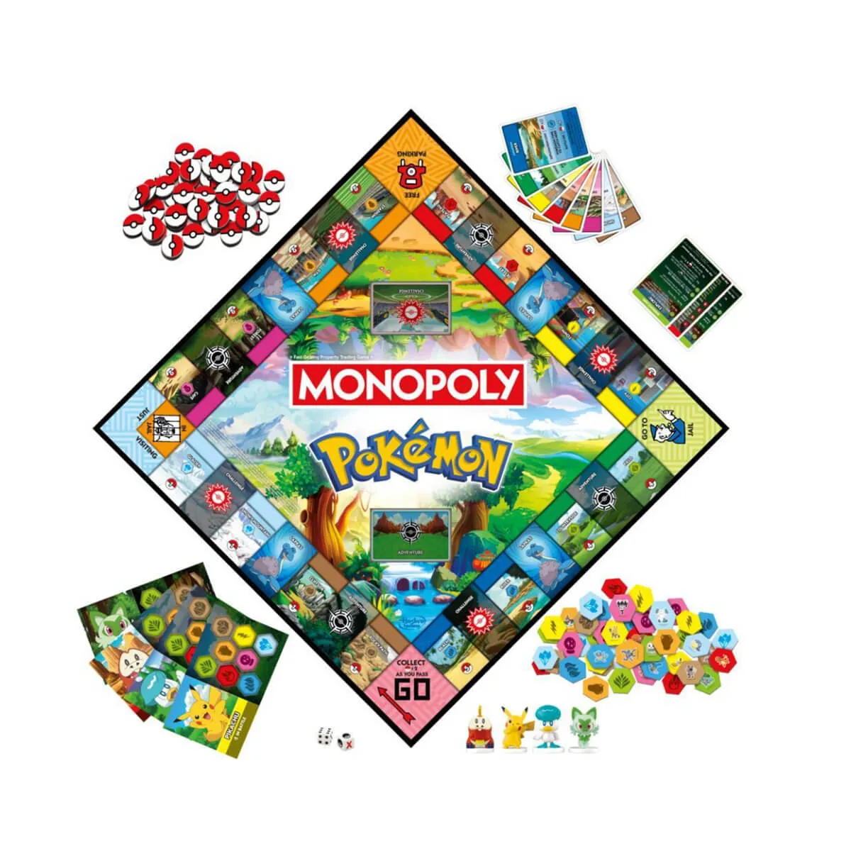 MONOPOLY - Juego Monopoly Monopolio Pokemon