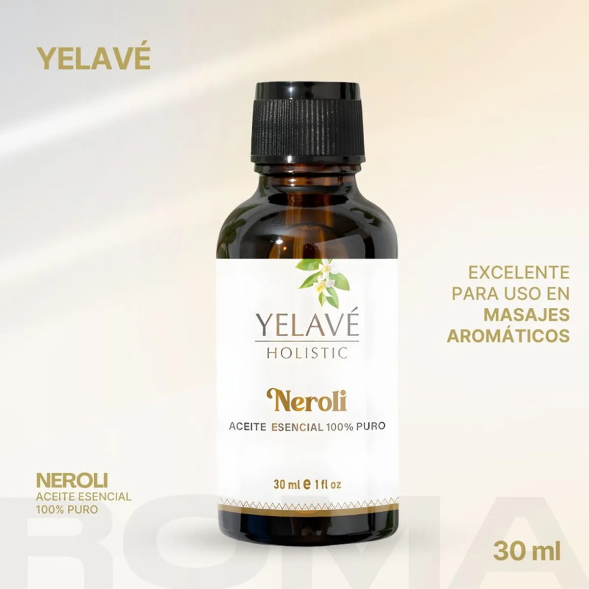 GENERICO - ACEITE ESENCIAL NEROLI 30ML YELAVÉ