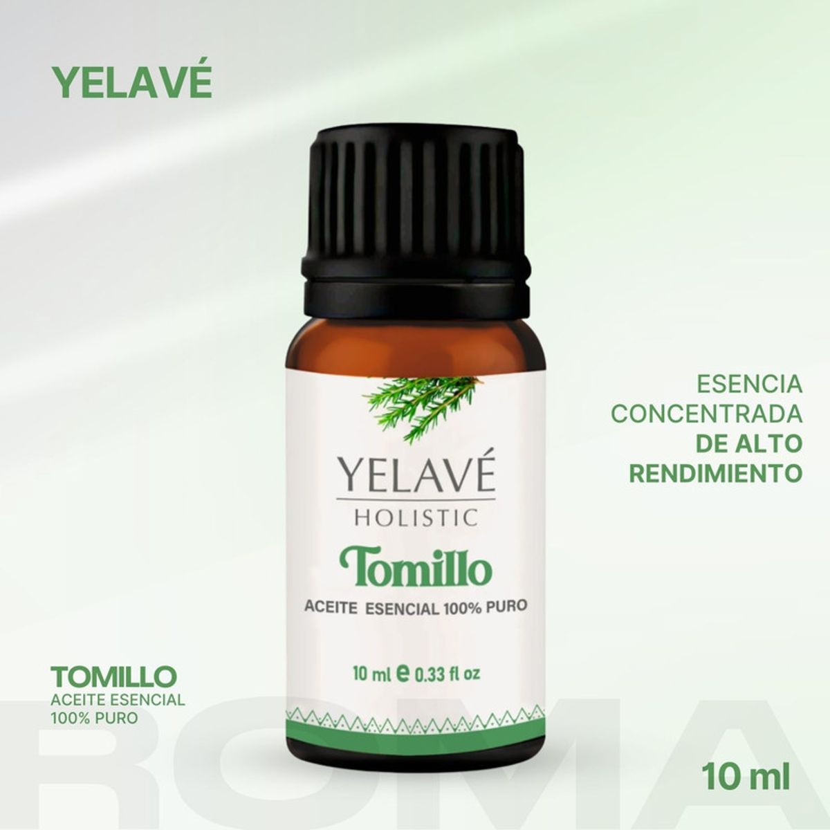 GENERICO - ACEITE ESENCIAL TOMILLO 10ML YELAVÉ