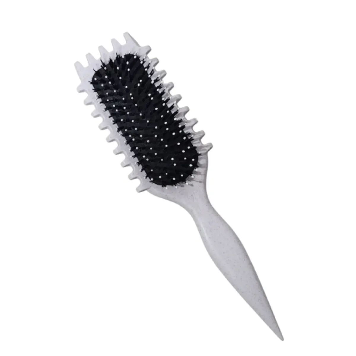 GENERICO - Cepillo para Cabello Rizado Plomo