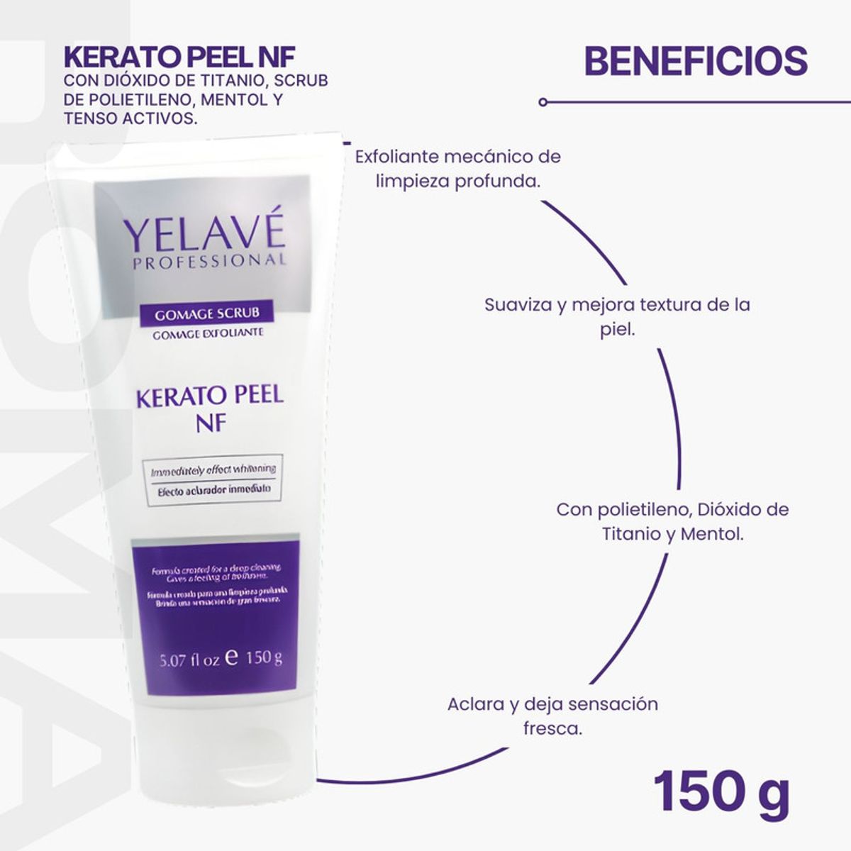 GENERICO - KERATO PEEL NF 150G YELAVÉ