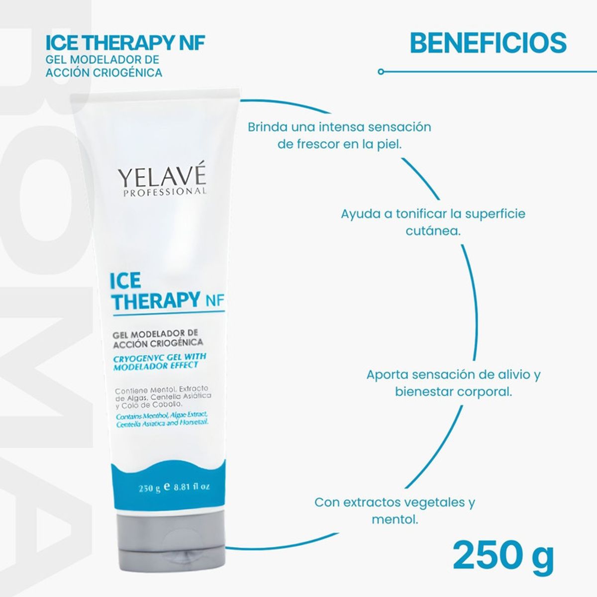 GENERICO - ICE THERAPY NF 250G YELAVÉ