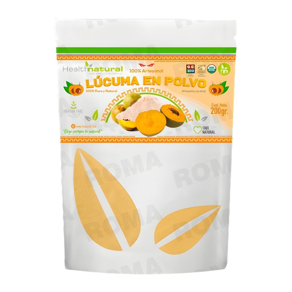 HEALTHNATURAL - LÚCUMA EN POLVO 200G HEALTHNATURAL