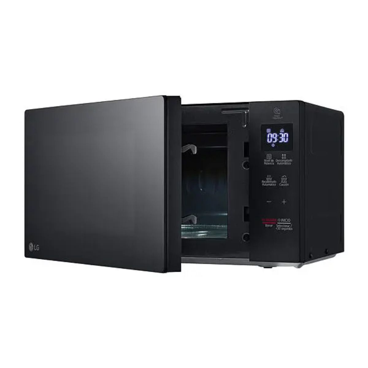 LG - Horno Microondas Negro 20L LG MS2032GAS