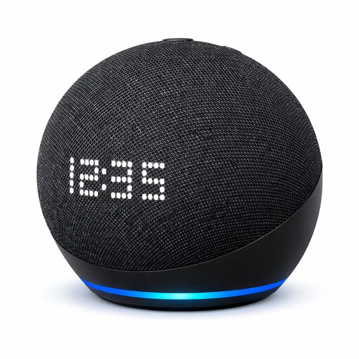 GENERICO - Parlante Inteligente Alaxe Bluetooth Con Comando De Voz Negro Pantalla