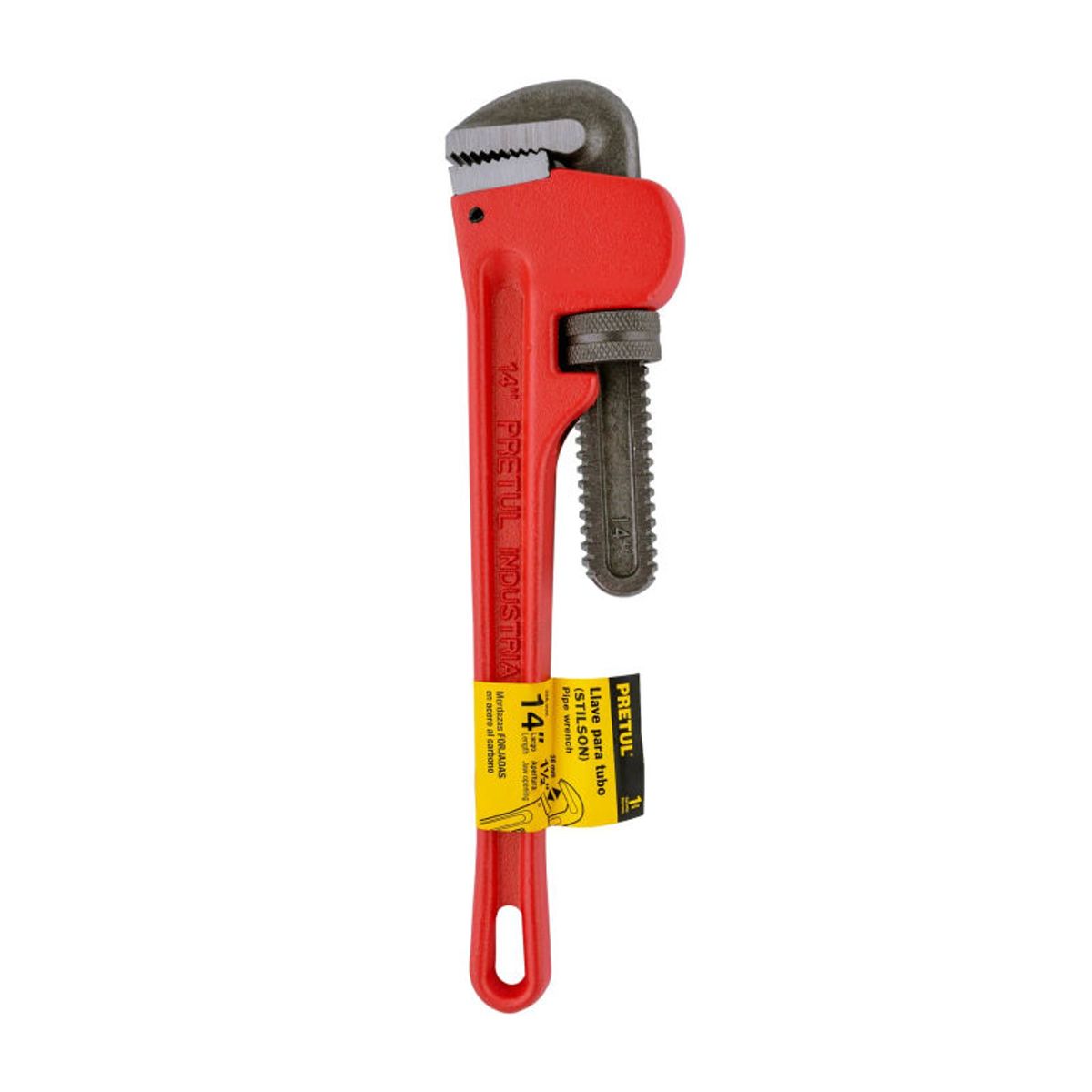 PRETUL - Llave stilson 14 cuerpo de hierro maleable Pretul - 22013