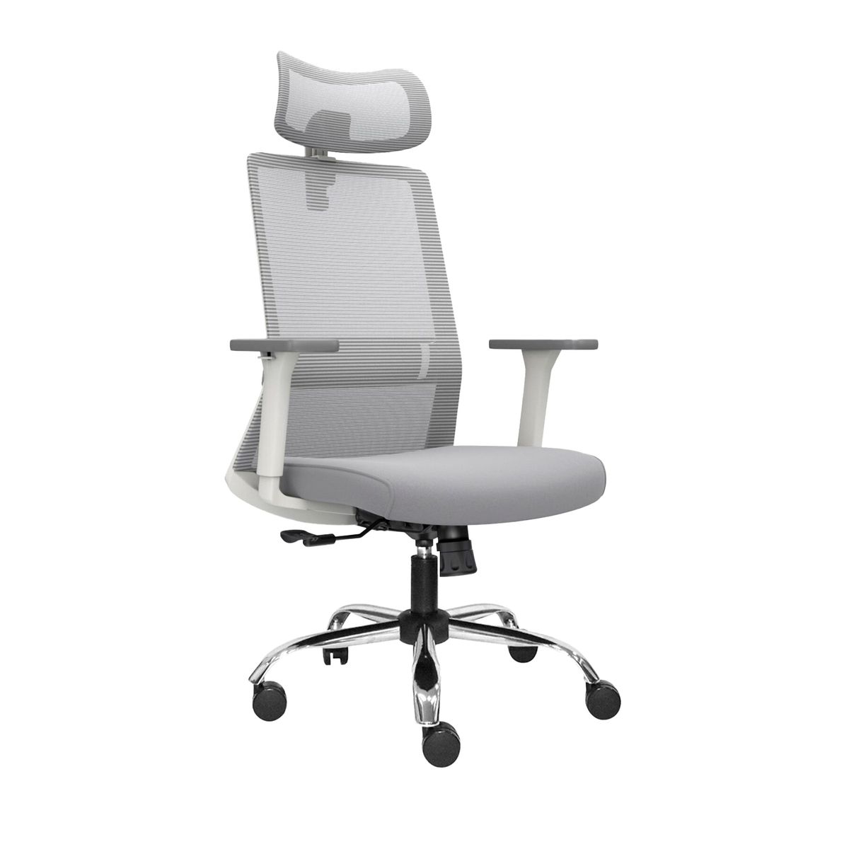 ALTHEA CONFORT - Silla Ergonómica Twist Presidente Cromado Gris Althea Confort