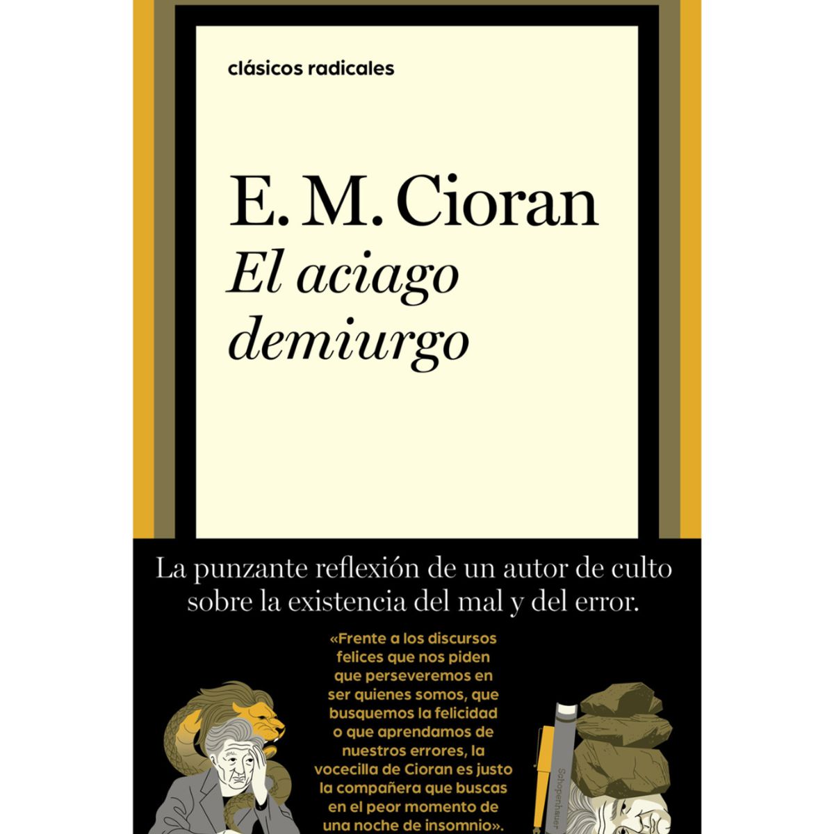 GENERICO - El aciago demiurgo - EM Cioran