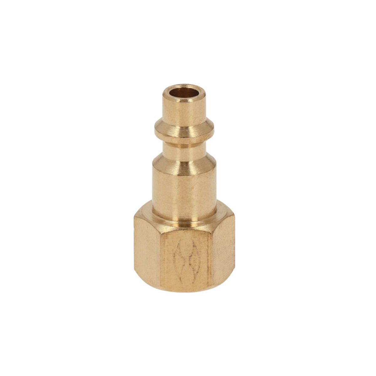 TRUPER - Conector rápido tipo M niquelado cuerda 14 NPT hembra Truper - 19082
