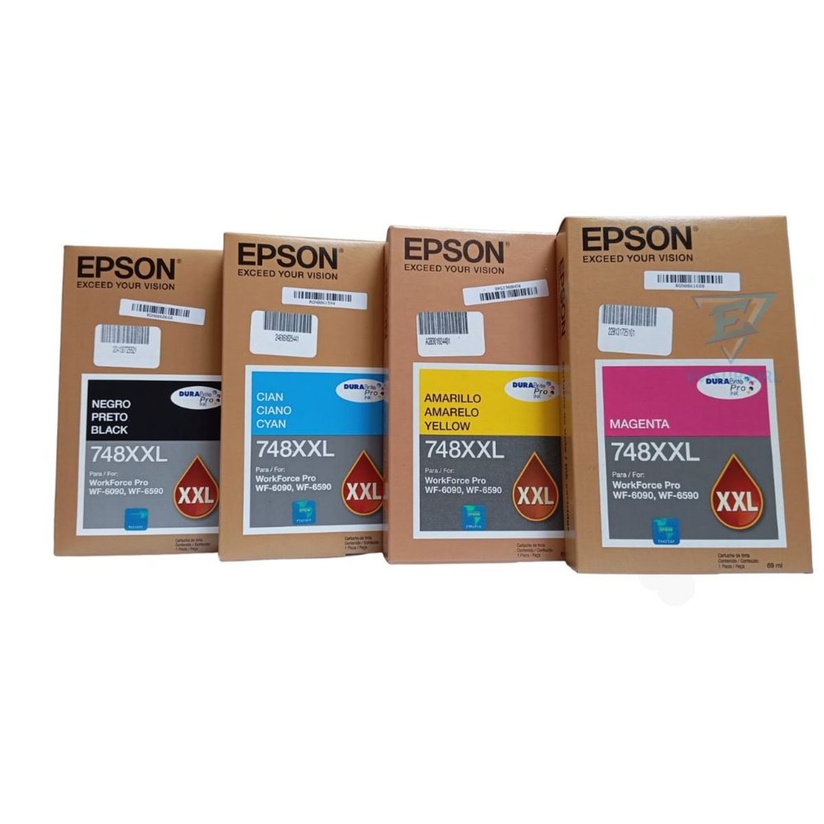 EPSON - Tinta Epson 748XXL Pack completo WF-6090 WF-6590 WF-8590 WF-8090