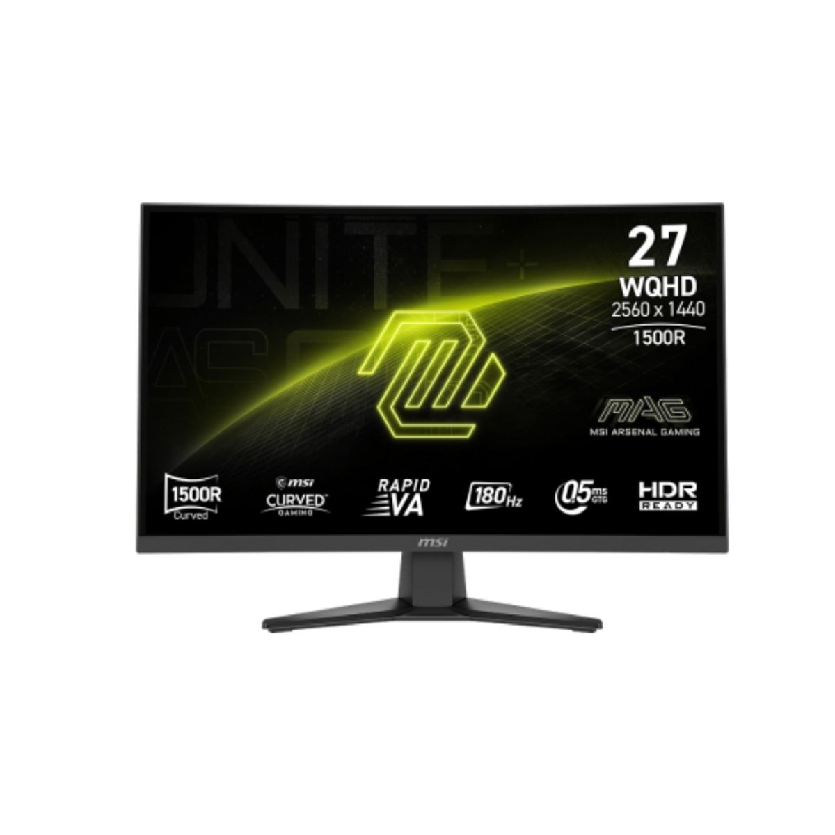 MSI - MONITOR 27 MSI MAG-275CQF E18 GAMER CURVO WQHD