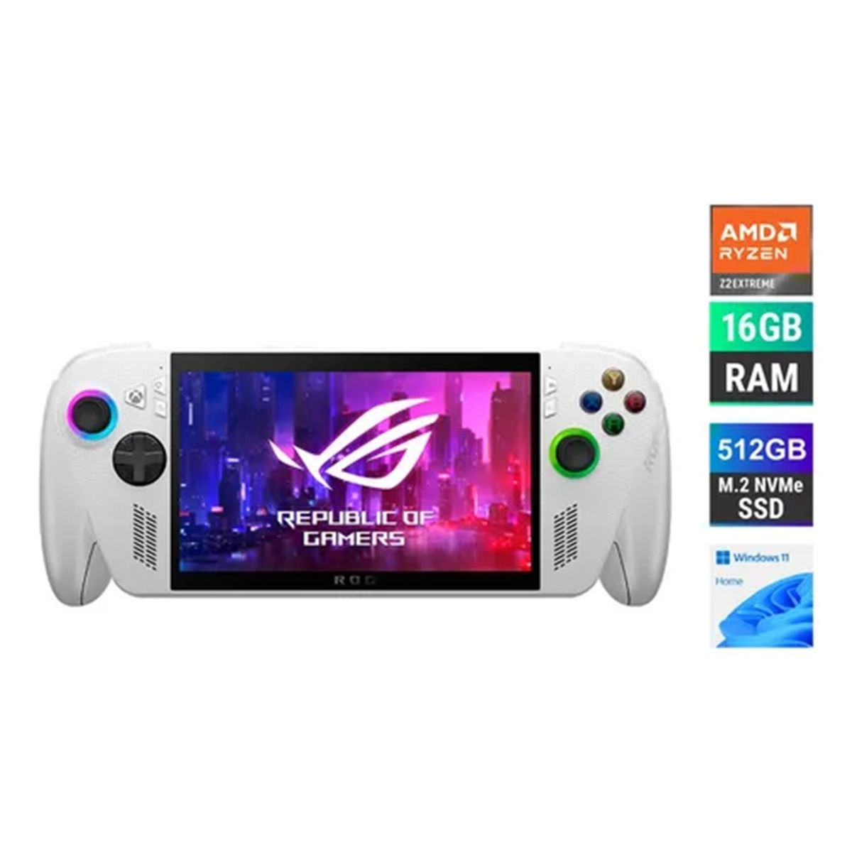 ASUS - Consola Asus Rog Xbox Ally 2025 Consola Portatil Blanco